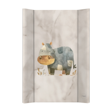 CEBA Baby BASIC puha pelenkázó lap 50x70cm, Cosy Hippo pelenkázó matrac