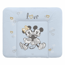 Ceba Baby Ceba pelenkázó lap puha nagy 85x72cm Mickey&amp;Minnie kék pelenkázó matrac