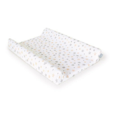 Ceba Baby Ceba Pelenkázólap huzat, pamut (50x70-80) 2db/csomag - szürke sárga csillagos pelenkázó matrac