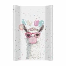 Ceba Baby Ceba Pelenkázólap, puha 2 oldalú 50x70 cm BASIC - Crazy Lama pelenkázó matrac