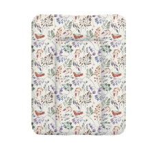 Ceba Baby Pelenkázó Alátét Komódra Puha Galagonya Mintával 50x70cm - Ftalátmentes, Könnyen Tisztítható pelenkázó matrac