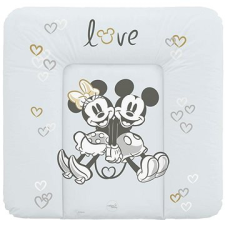 Ceba Baby puha pelenkázó alátét komódra 75 × 72 cm, Disney Minnie & Mickey Grey pelenkázó matrac