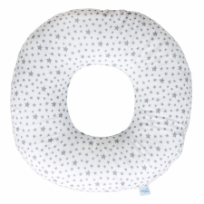CEBA Ceba szülés utáni ülőpárna - Fánk csillag szürke-fehér kismama párna