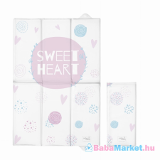 CEBA pelenkázó lap összehajtható 60*40 Lolly Polly Love2 pelenkázó matrac