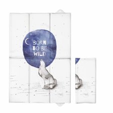 CEBA pelenkázó lap összehajtható 60x40cm Watercolor World Born to be Wild pelenkázó matrac