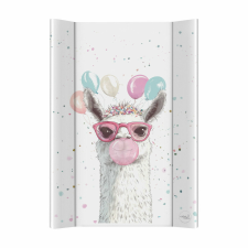 Ceba pelenkázó lap puha 2 oldalú 50x70cm BASIC Crazy Lama pelenkázó matrac