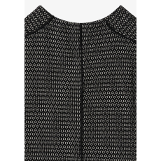 Cecil női ruha - Geometriai mintás, fekete, hosszú fazon 144723-20001