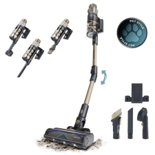 Cecotec 2in1 vezeték nélküli álló porszívó, Cecotec, Conga Rockstar, kék/arany porszívó