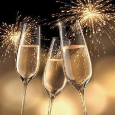 Celebration Gold papírszalvéta 33x33cm, 20db-os papírárú, csomagoló és tárolóeszköz