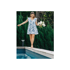 Céleste Rövid ruhák DAHLIA Fehér FR 38 női ruha