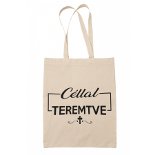 Céllal teremtve - Vászontáska kézitáska és bőrönd