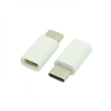 CELLECT ADAPTER MicroUSB-A anya - USB-C apa Adapter - Fehér kábel és adapter