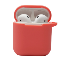 CELLECT Airpods 1,2 szilikon tok 2.5mm korall (AIRPODS-CASE2.5-CO) (AIRPODS-CASE2.5-CO) audió kellék