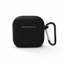 CELLECT Airpods 4 szilikon tok, Fekete, 2.5 mm fülhallgató, fejhallgató tok
