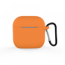 CELLECT Airpods 4 szilikon tok, Narancs, 2.5 mm fülhallgató, fejhallgató tok
