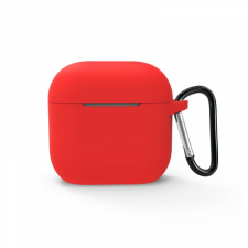 CELLECT Airpods 4 szilikon tok, Piros, 2.5 mm fülhallgató, fejhallgató tok