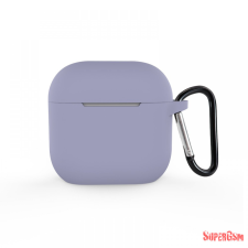 CELLECT Airpods 4 szilikon tok, Szürke, 2.5 mm fülhallgató, fejhallgató tok