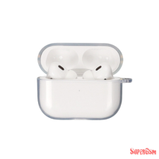 CELLECT Airpods Pro szilikon tok, Átlátszó, 1.8 mm fülhallgató, fejhallgató tok