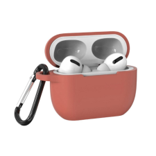 CELLECT Airpods Pro szilikon tok barna (AIRPODSP-CASE2.5-BR) audió kellék