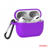 CELLECT Airpods Pro szilikon tok, Ibolya, 2.5mm