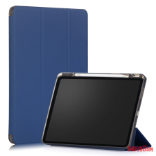 CELLECT Apple iPad 12.9 2020 tablet tok toll tartóval, Kék tablet tok
