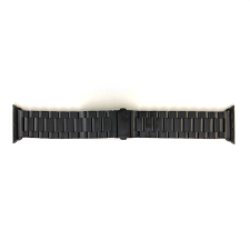 CELLECT Apple Watch S1/2/3/4/5/6/7/SE fém óraszíj 38/40/41mm - Fekete okosóra kellék
