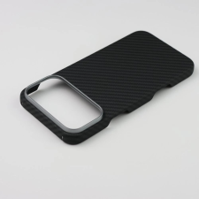CELLECT Aramid mágneses karbon mintás tok Apple iPhone 17 Pro Max fekete tok és táska