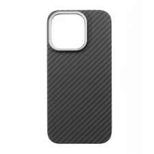 CELLECT Aramid mágneses karbon tok, Iphone 16 Pro, Fekete (CEL-CARBM-IPH16PR-BK) tok és táska