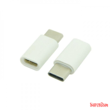 CELLECT Átalakító adapter MICRO USB-ről USB C-re audió/videó kellék, kábel és adapter