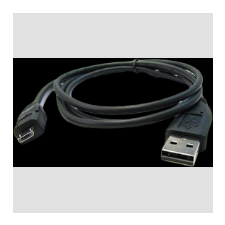 CELLECT fekete microUSB - USB adatkábel kábel és adapter