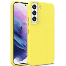 CELLECT GoGreen Samsung A53 5G, Sárga tok és táska