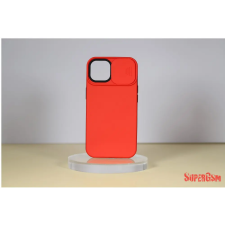 CELLECT iPhone14 Plus TPU+PC csúsz. kameravédős tok,Piros tok és táska