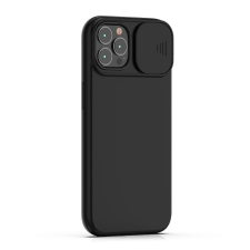 CELLECT iPhone14 Plus TPU+PC csúsztatható kameravédős tok fekete (CEL-CAMP-IPH1467M-BK) tok és táska