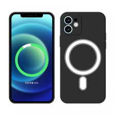 CELLECT iPhone 13 Pro Max mágneses szilikon tok fekete (CEL-MAG-IPH13PMBK) tok és táska