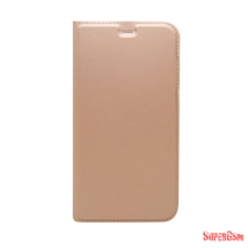 CELLECT iPhone 14 Pro Max Flip oldalra nyiló tok, RoseGold tok és táska