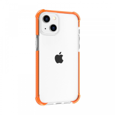 CELLECT iPhone 14 ütésálló szilikon hátlap, Narancs tok és táska