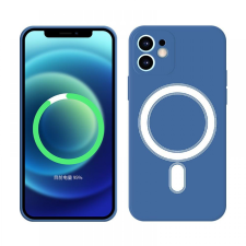 CELLECT iPhone 15 Plus mágneses szilikon tok kék (CEL-MAG-IPH15P-BL) tok és táska