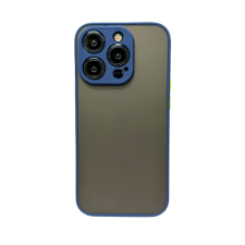 CELLECT iPhone 15 Pro műanyag tok, kék, zöld tok és táska