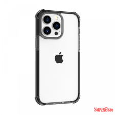 CELLECT iPhone 15 Pro ütésálló szilikon hátlap, Fekete tok és táska