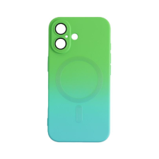 CELLECT iPhone 16 mágneses design tok kék-zöld (CEL-MAG-IPH16-BLGR) tok és táska