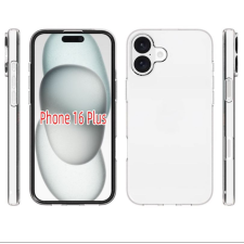 CELLECT iPhone 16 Plus vékony szilikon tok átlátszó (TPU-IPH16P-TP) tok és táska