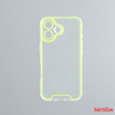 CELLECT iPhone 16 Plus vékony TPU szilikon hátlap, NeonZöld tok és táska