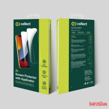CELLECT iPhone 16 Pro Max applikátor 2 üvegfóliával mobiltelefon kellék