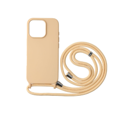 CELLECT iPhone 16 Pro Max TPU+PC fesztiváltok, édesbarack tok és táska