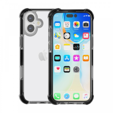 CELLECT iPhone 16 ütésálló szilikon hátlap, Fekete (CEL-SCK-IPH16-BK) tok és táska