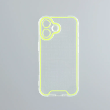 CELLECT iPhone 16 vékony TPU szilikon hátlap, NeonZöld tok és táska