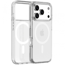 CELLECT iPhone 17 Pro mágneses szilikon tok, Átlátszó tok és táska