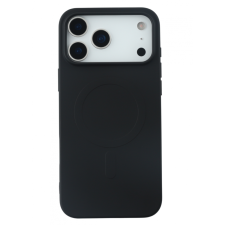 CELLECT iPhone 17 Pro Max mágneses szilikon tok, Fekete (CEL-MAG-IPH17PM-BK) tok és táska