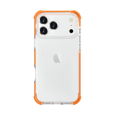 CELLECT iPhone 17 Pro Max ütésálló szilikon hátlap, Narancs (CEL-SCK-IPH17PM-O) tok és táska