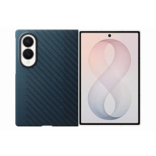 CELLECT Mágneses Carbon tok Samsung Galaxy Fold8 kék tok és táska